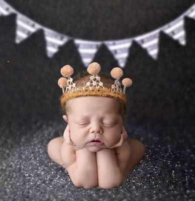 新生儿摄影服装影楼艺术照主题 新生儿满月百天宝宝拍照写真出租