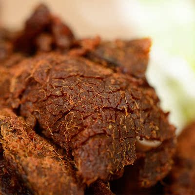 牛肉干沙嗲 五香  香辣手撕牛肉干片肉类零食手撕肉大片散装100克