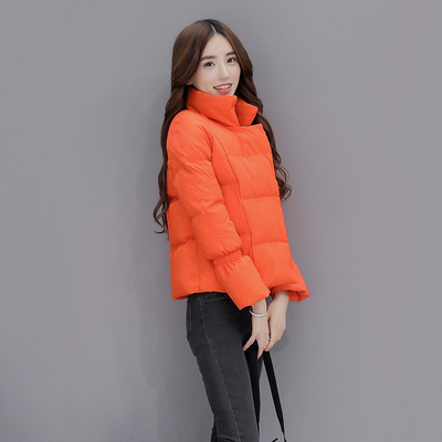2016冬季新款韩版短款棉衣长袖棉袄加厚修身显瘦面包服棉服