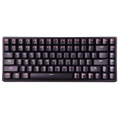 凯酷84键紧凑型机械键盘混光黑轴青轴红轴茶轴有线游戏真机械键盘