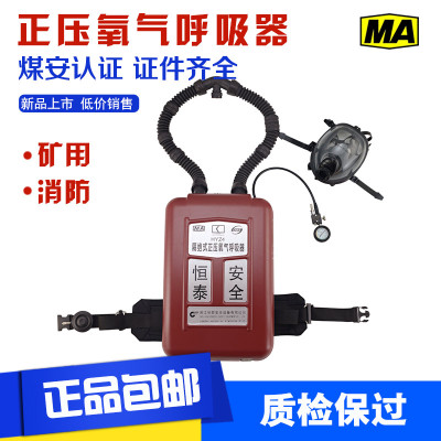正品HZY4正压式氧气呼吸器2/4小时便携式氧气呼吸器消防矿用HYZ2