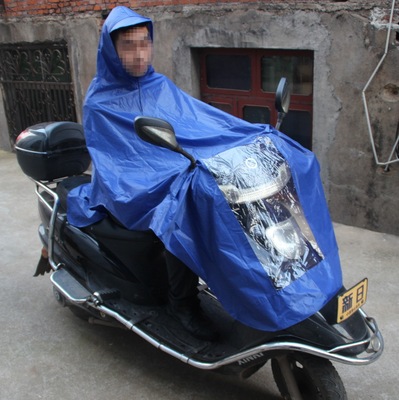 雨披 电动车雨衣 加长加大 摩托车雨披 双面胶防水雨衣 厂家直销