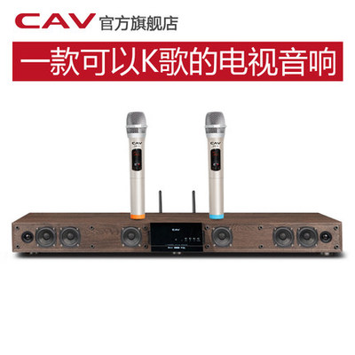 CAV TM12K回音壁音箱无线话筒麦克风K歌音响唱歌设备套装电视音响
