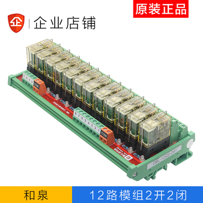 12路和泉继电器模组模块控制板驱动板放大板可定制DBL-12Q2-24V
