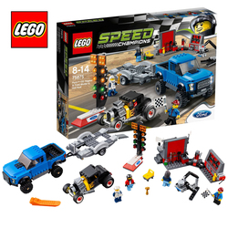 乐高超级赛车75875福特F-150猛禽和福特A型老爷车 LEGO积木玩具