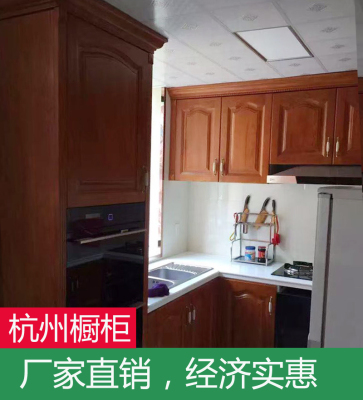 杭州橱柜定做 欧式现代简约石英石橱柜定制整体橱柜厨房厂家实惠
