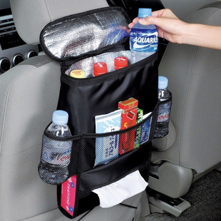 汽车用品椅背置物袋车载多功能杂物储物整理挂袋保鲜保温箱纸巾盒