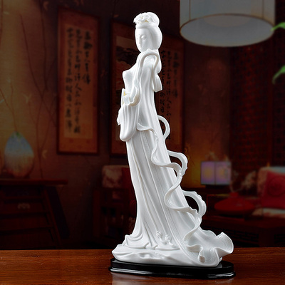 苏献忠大师国色天香陶瓷雕塑艺术品客厅电视柜酒柜装饰品中式摆件