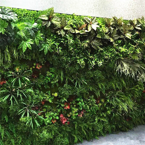 绿之韵 仿真植物墙草坪假花室内室外加密前台背景绿植墙草皮定做