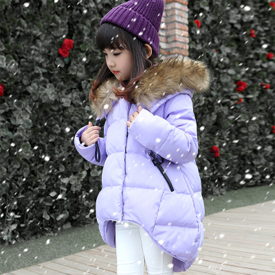 女童冬装棉衣新款2016儿童棉服加厚韩版中大童休闲女孩童装外套潮