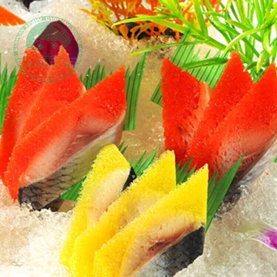 冰鲜希零鱼籽刺身料理/寿司料理三文鱼伴侣1.5斤/包红黄两色任选