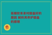氨糖软骨素对膝盖好的原因 解析其养护膝盖的原理