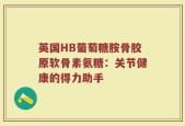 英国HB葡萄糖胺骨胶原软骨素氨糖：关节健康的得力助手