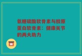 氨糖硫酸软骨素与胶原蛋白软骨素：健康关节的两大助力