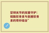 坚韧关节的双重守护：硫酸软骨素与氨糖软骨素的奇妙组合”